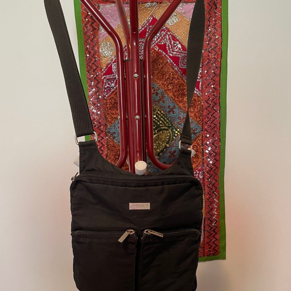 Black Baggallini Hobo Bag